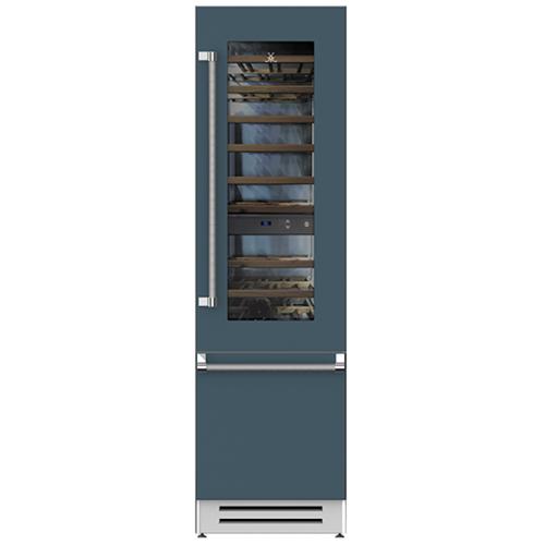 Hestan KRWL24GG 24 Inch Left Hinged Refrigerator with Wine - Dark Gray