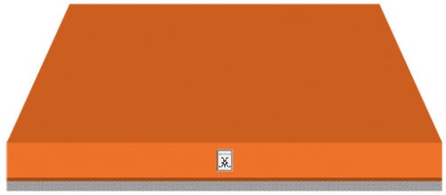 Hestan KVC42OR 42 Inch 900 CFM Chimney Ventilation Hood - Orange