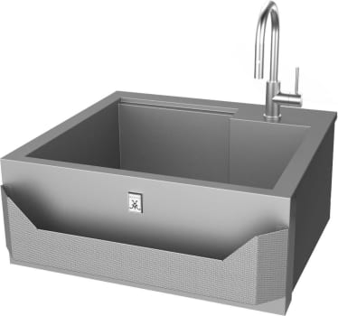 Hestan GIS30 30 Inch Outdoor-Grade Insulated Sink with Stainless Steel Construction and Large Drain Hole