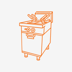 Hestan HPCHR18NGH13GR 18 Inch Pasta Cooker Top - Natural Gas - Right Hand - BB Right - Hi Temp Safe - Green