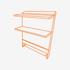 Hestan HTR605 60 Inch Tall Riser - 12-36-12