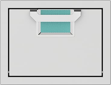 Hestan AEPTD16TQ 16 Inch Paper Towel Dispenser with Commercial Grade Handle - Turquoise