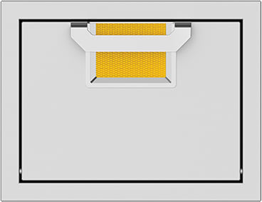 Hestan AEPTD16YW 16 Inch Paper Towel Dispenser with Commercial Grade Handle - Yellow