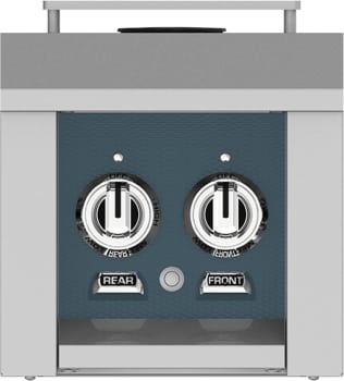 Hestan AGB122NGGG 12 Inch Side Burner with 20,000 BTU for Hestan Built-In Grills - Dark Gray