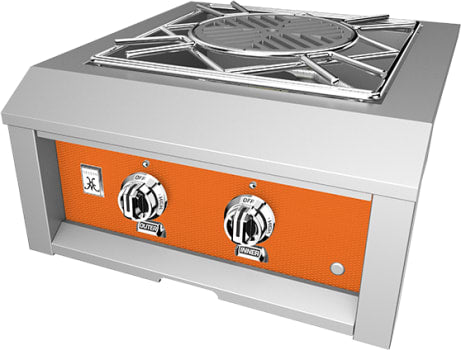 Hestan AGPB24NGOR 24 Inch Power Burner with Removable Drip Tray - Orange