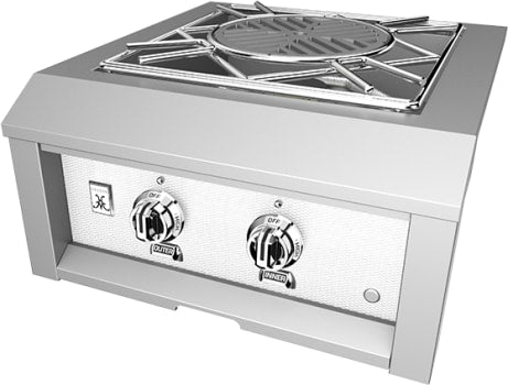Hestan AGPB24LPWH 24 Inch Power Burner with Removable Drip Tray - White