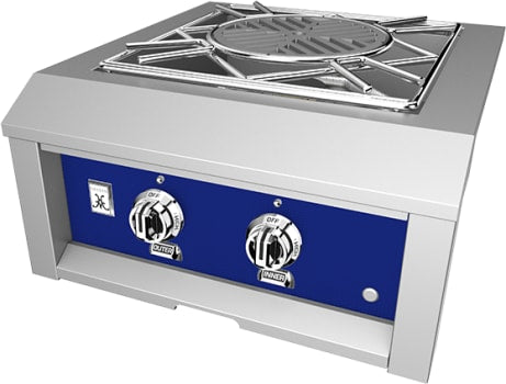 Hestan AGPB24NGBU 24 Inch Power Burner with Removable Drip Tray - Blue