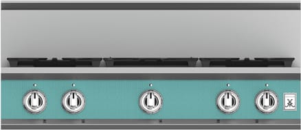 Hestan KRTS365NGTQ 36 Inch Gas Smart Rangetop with 5 Sealed Burners - Turquoise