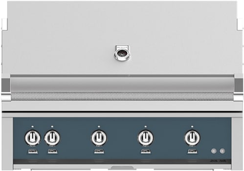 Hestan GABR42LPGG 42 Inch Built-In Grill with with Trellis Burner - Dark Gray