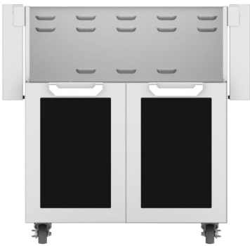 Hestan GCD30BK 30 Inch Double Door Grill Cart - Black