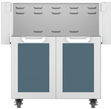 Hestan GCD30GG 30 Inch Double Door Grill Cart - Dark Gray