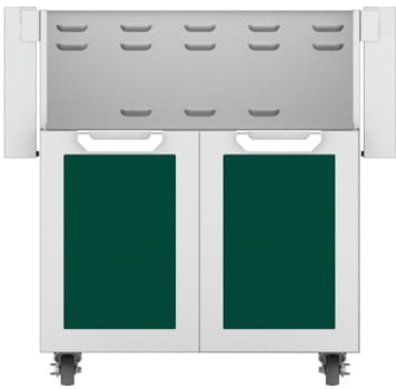 Hestan GCD30GR 30 Inch Double Door Grill Cart - Green