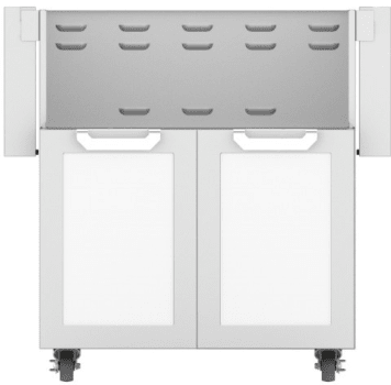 Hestan GCD30WH 30 Inch Double Door Grill Cart - White