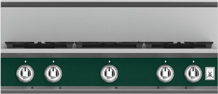 Hestan KRTS365NGGR 36 Inch Gas Smart Rangetop with 5 Sealed Burners - Green