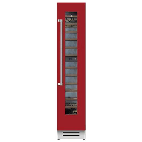 Hestan KWCL18RD 18 Inch Left Hinged Wine Column - Red