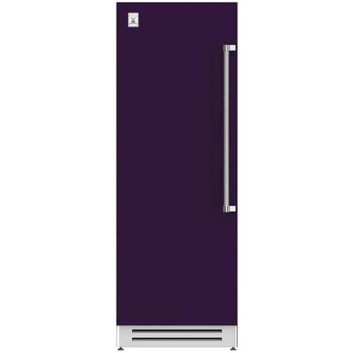 Hestan KFCL30PP 30 Inch Left Hinged Freezer Column Overlay - Purple