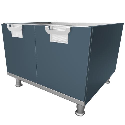 Hestan HCDL12GG 12 INCH Left side door CABINET BASE - Dark Gray