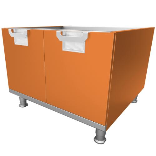 Hestan HCD48OR 48 Inch Base Cabinet with Doors - Orange
