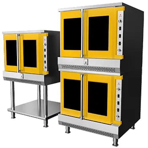Hestan HUCODNGH1YW Upright Convection Oven with Double Viewing Window Doors -NG-H1, Yellow