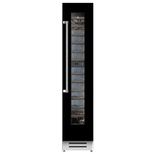Hestan KWCL18BK 18 Inch Left Hinged Wine Column - Black