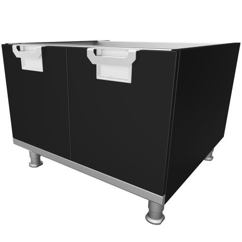 Hestan HCD30BK 30 Inch Base Cabinet with Doors - Black