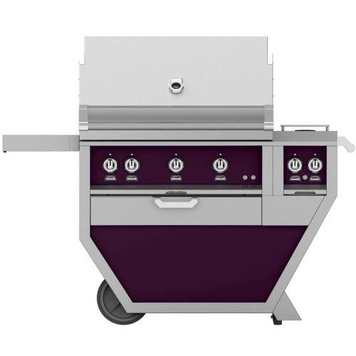 Hestan GSBR30CX2LPPP 30" Built-In Natural Gas Grill with Rotisserie & Sear Burner - Pink
