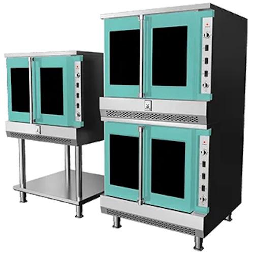 Hestan HUCOD2NGTQ Double Deck Upright Convection Oven with Double Viewing Window Doors -NG, Turquoise
