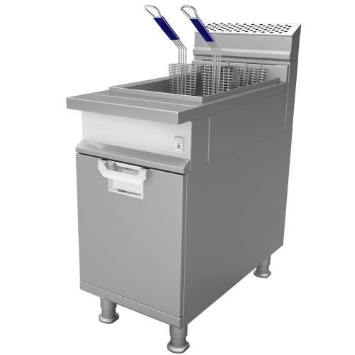 Hestan HFRR242LPH2 24 Inch Right-Hand Liquid Propane-H2-2 Fryer Top