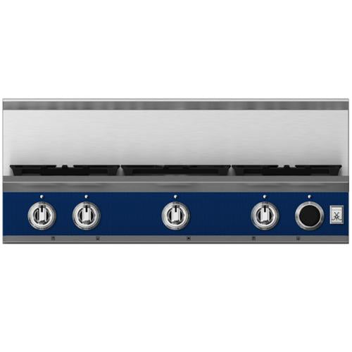 Hestan KRTS365NGBU 36 Inch Gas Smart Rangetop with 5 Sealed Burners - Blue