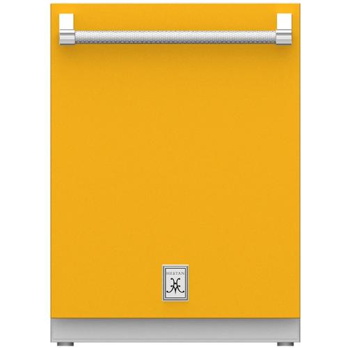 Hestan KDW24YW 24 Inch Fully Integrated Built-In Dishwasher with 13 Place Settings - Yellow