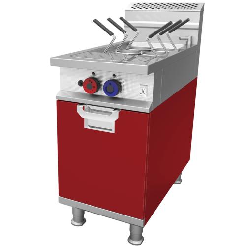 Hestan HPCL18LPH12RD 18 Inch Pasta Cooker Top - Liquid Propane H1 - Left Hand - BB Left - Red