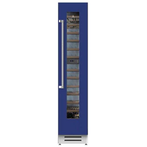 Hestan KWCL18BU 18 Inch Left Hinged Wine Column - Blue