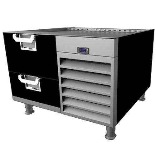 Hestan HFBS36BK 36 Inch Self-Contained Freezer Base Assembly