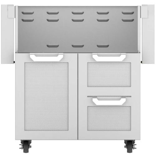 Hestan GCR36FAB 36 Inch Double Drawer and Door Grill Cart - Fabricated