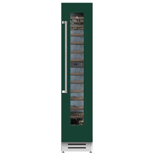 Hestan KWCL18GR 18 Inch Left Hinged Wine Column - Green