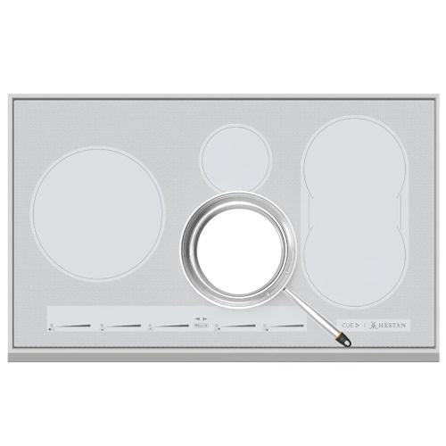 Hestan KICS36MS 36 Inch Smart Induction Cooktop - Metallic Silver
