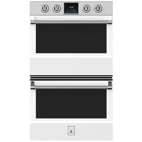 Hestan KDO30SW 30 Inch Double Wall Oven with Tinction Technology - Satin Finish White