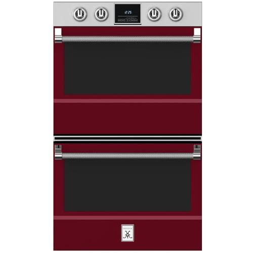 Hestan KDO30BG 30 Inch Double Wall Oven with Tinction Technology - Burgundy