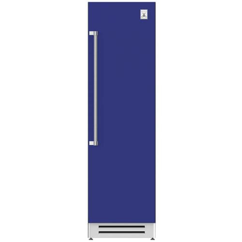 Hestan KFCR24BU 24 Inch Right Hinged Freezer Column - Blue