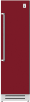 Hestan KFCR24BG 24 Inch Right Hinged Freezer Column - Burgundy
