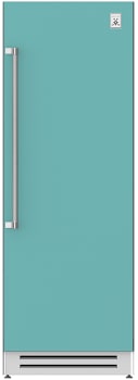 Hestan KFCR30TQ 30 Inch Right Hinged Freezer Column - Turquoise