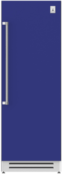 Hestan KFCR30BU 30 Inch Right Hinged Freezer Column - Blue