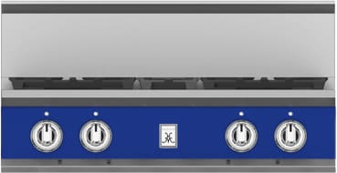 Hestan KRT304LPBU 30 Inch Gas Rangetop with 4 Sealed Burners -Blue