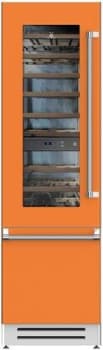 Hestan KRWL24OR 24 Inch Left Hinged Refrigerator with Wine - Orange