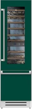 Hestan KRWR24GR 24 Inch Right Hinged Refrigerator with Wine - Green