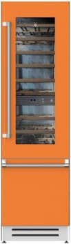 Hestan KRWR24OR 24 Inch Right Hinged Refrigerator with Wine - Orange