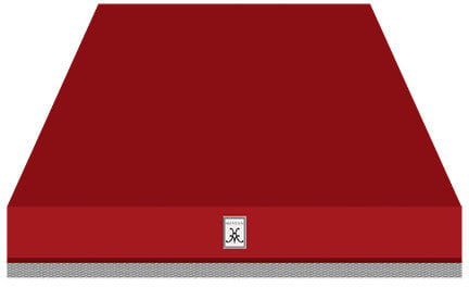 Hestan KVC30RD 30 Inch 600 CFM Chimney Ventilation Hood - Red