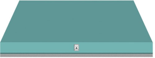 Hestan KVC48TQ 48 Inch 900 CFM Chimney Ventilation Hood - Turquoise