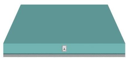Hestan KVI42TQ 42 Inch 550 CFM Island Ventilation Hood - Turquoise